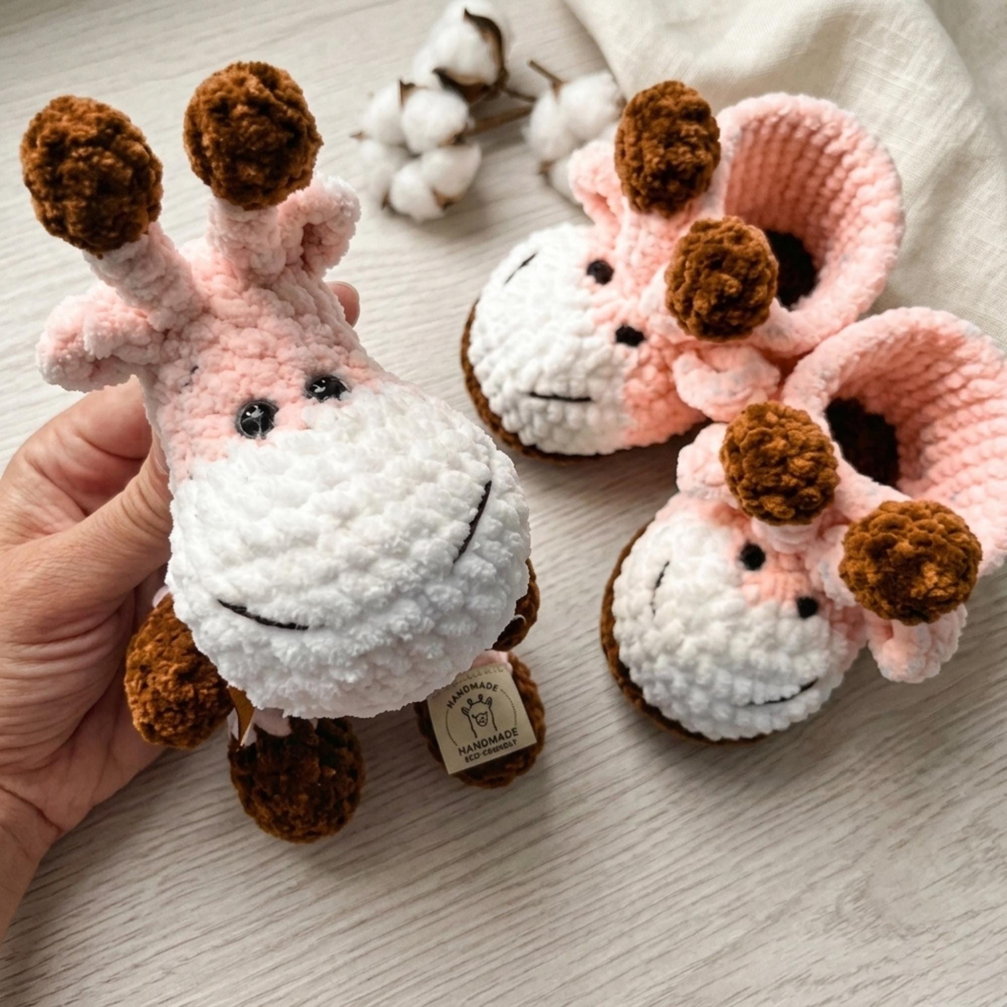 Baby Animal Booties Crochet Pattern – Easy Beginner Slippers (PDF Pattern)