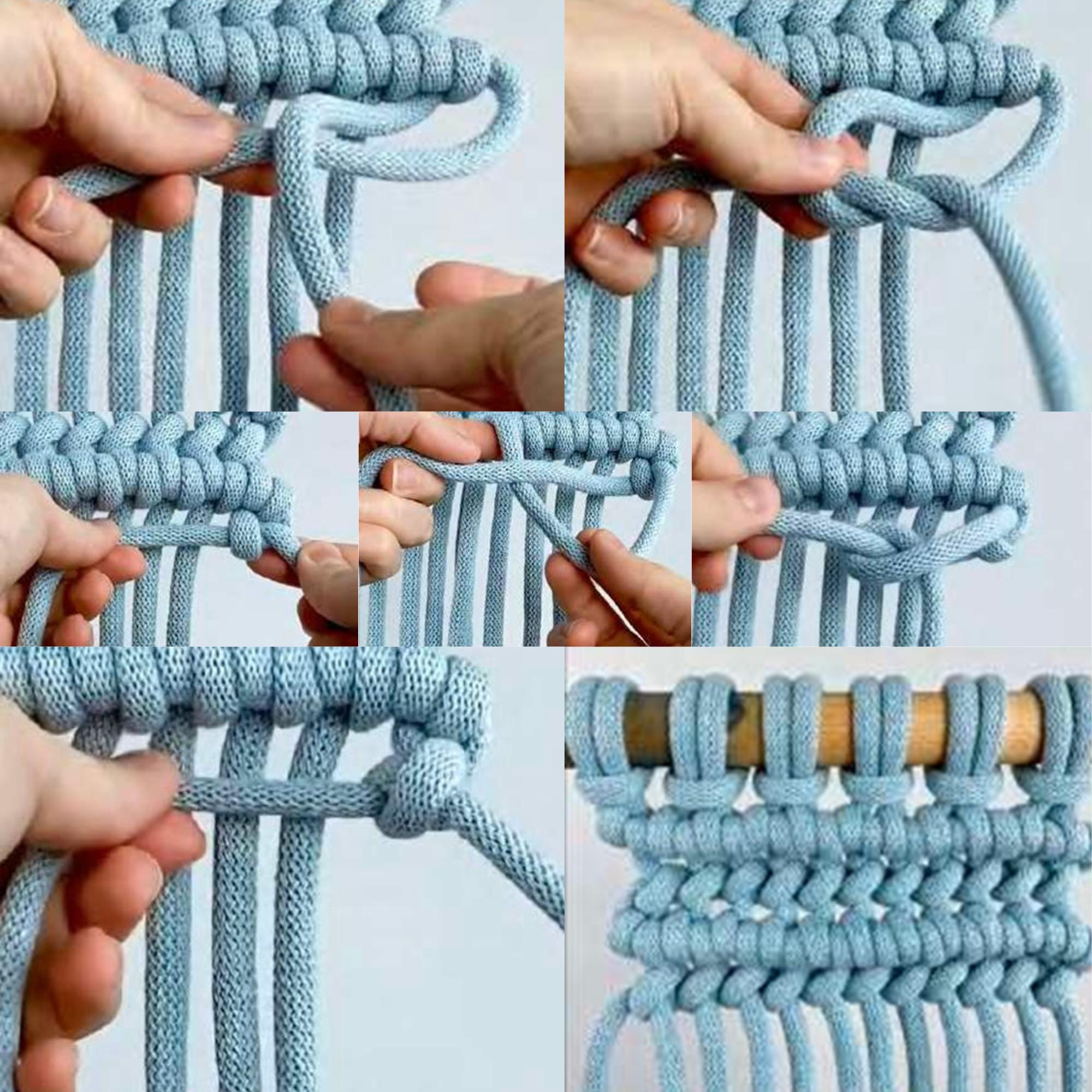 60 Macrame Knots & Knot Patterns PDF - Ultimate Beginner Guide - Macrame Encyclopedia - Step-by-Step Illustrated Tutorial - Digital Download