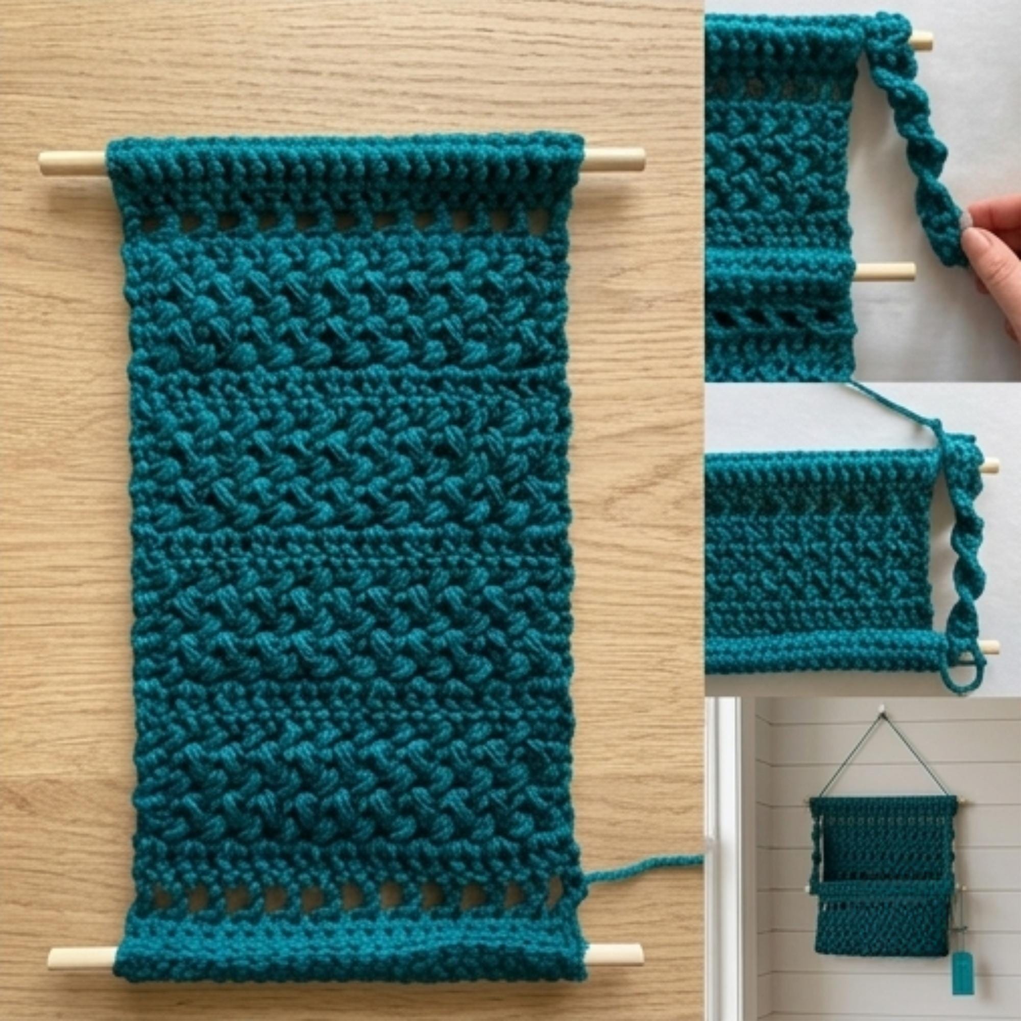 Crochet Book Nook PDF Pattern | Mini Bookshelf Decor Crochet Pattern | For beginners | Instant Download