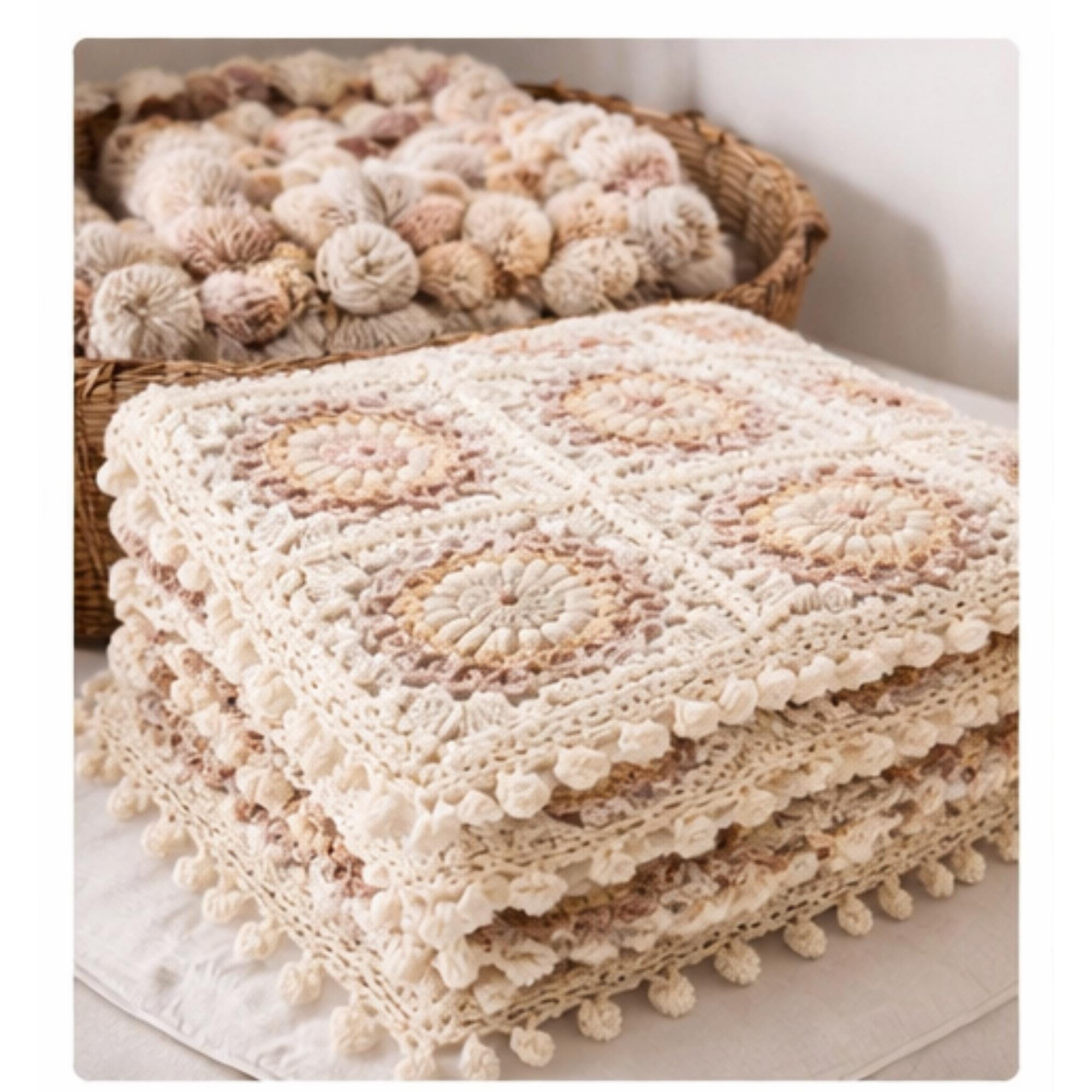 Crochet Baby Blanket Pattern PDF - Heirloom Style Afghan - Instant Download Digital Pattern - Beginner Friendly Crochet Instructions